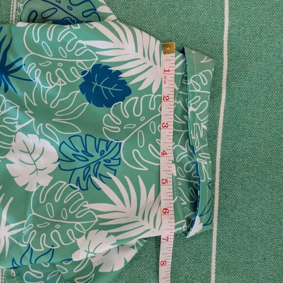 2/$10 🐾 New Size Large Tropical Leaf Print Dog Shirt - Cat Shirt 🐾 - Picture 6 of 7